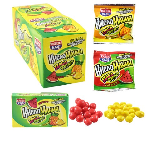 Жевательные конфеты 