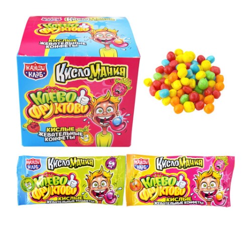 Кислые жевательные конфеты 