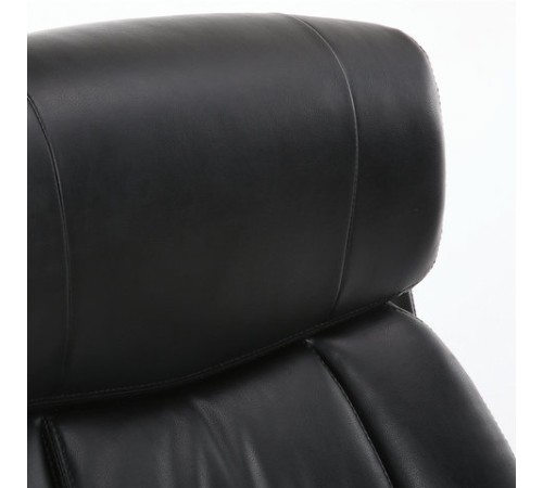 Кресло офисное BRABIX PREMIUM "Direct EX-580", хром, рециклированная кожа, черное, 531824