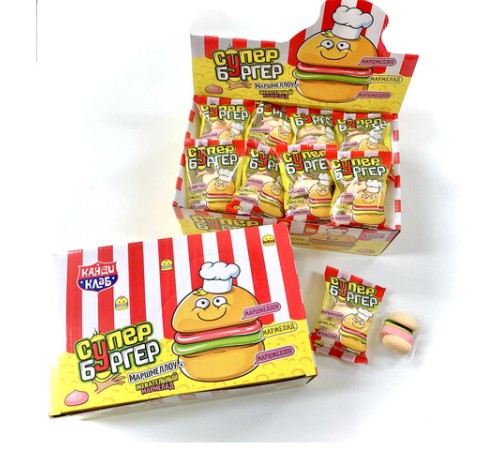 Маршмеллоу с жевательным мармеладом 