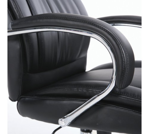 Кресло офисное BRABIX PREMIUM "Advance EX-575", хром, экокожа, черное, 531825 Кресло офисное BRABIX PREMIUM "Advance EX-575", хром, экокожа, черное, 531825