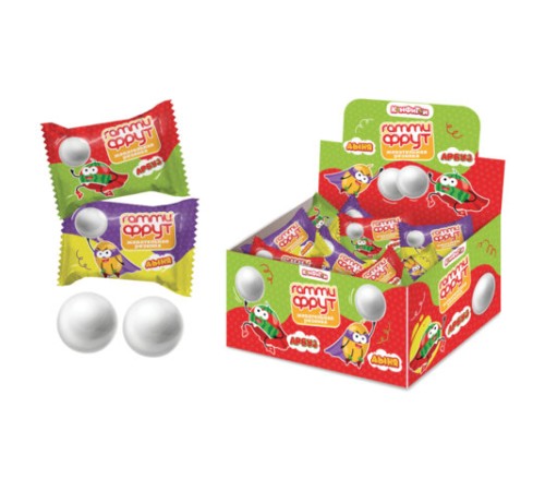 Жевательная резинка ГАММИ ФРУТ (арбуз, дыня), 3 г, КОНФИТОЙ, КТ94731