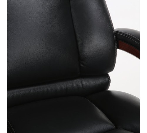 Кресло из натуральной кожи BRABIX PREMIUM "Infinity EX-707", дерево, черное, 531826