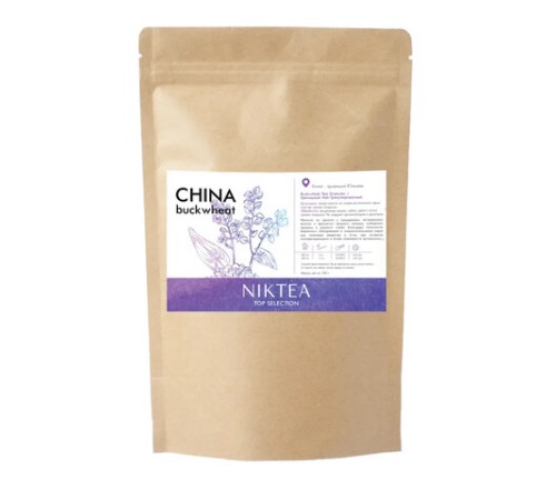 Чай гречишный NIKTEA, гранулированный, 250 г, TGTNBR-000029