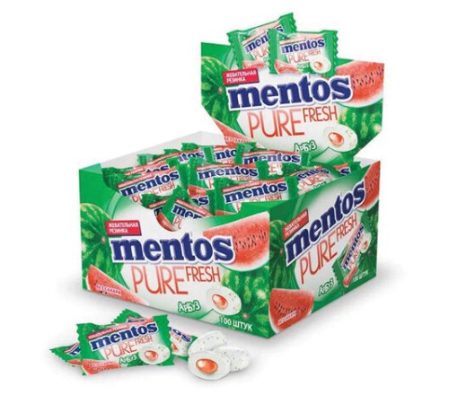 Жевательная резинка MENTOS (Ментос) 