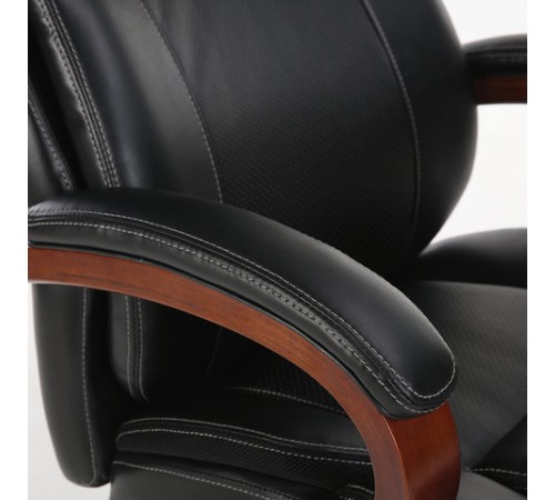 Кресло офисное BRABIX PREMIUM "Magnum EX-701", дерево, рециклированная кожа, черное, 531827 Кресло офисное BRABIX PREMIUM "Magnum EX-701", дерево, рециклированная кожа, черное, 531827