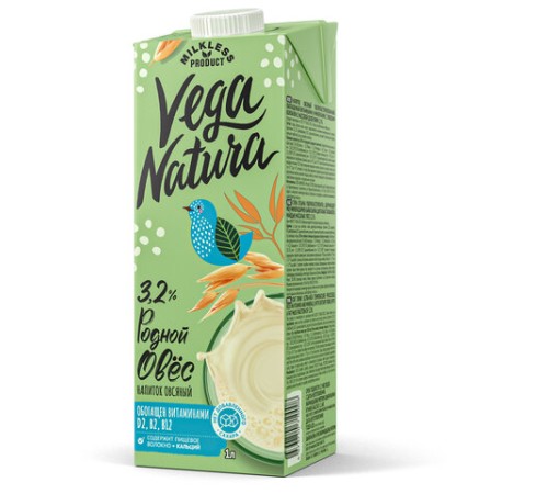 Овсяный напиток VEGA NATURA 