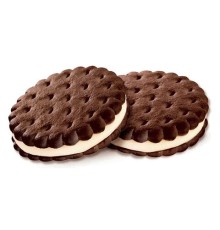 Печенье-сэндвич затяжное ЯШКИНО с шоколадно-сливочным вкусом, гофрокороб 4 кг, МП446