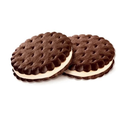 Печенье-сэндвич затяжное ЯШКИНО с шоколадно-сливочным вкусом, гофрокороб 4 кг, МП446