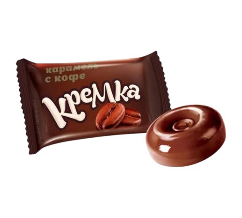 Карамель леденцовая КРЕМКА со вкусом кофе, 500 г, КНК596