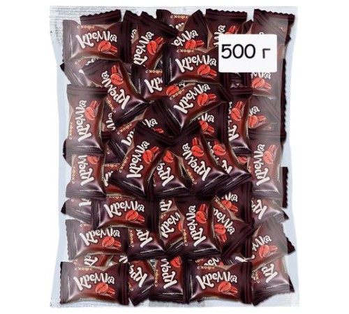 Карамель леденцовая КРЕМКА со вкусом кофе, 500 г, КНК596