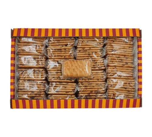 Печенье затяжное СЕМЕЙКА ОЗБИ с изюмом 1,6 кг, по 5 шт. в индивидуальной упаковке, 1466