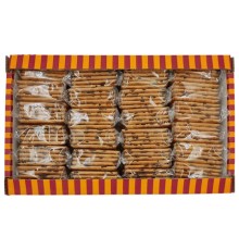 Печенье затяжное СЕМЕЙКА ОЗБИ с изюмом, яблоком и корицей 1,6 кг, по 5 шт. в индивидуальной упаковке, 1468