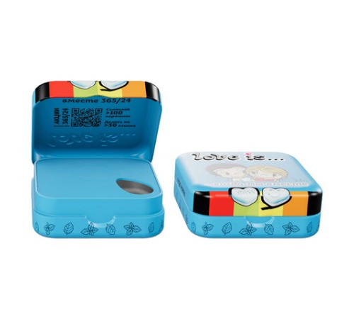 Драже освежающие в форме сердца LOVE IS, вкус мята, 20 г, 709242