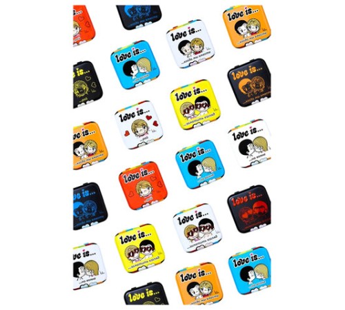 Драже освежающие в форме сердца LOVE IS, вкус мята, 20 г, 709242