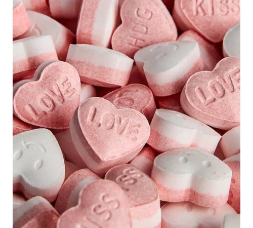Драже освежающие в форме сердца LOVE IS, вкус клубника, 20 г, 709241