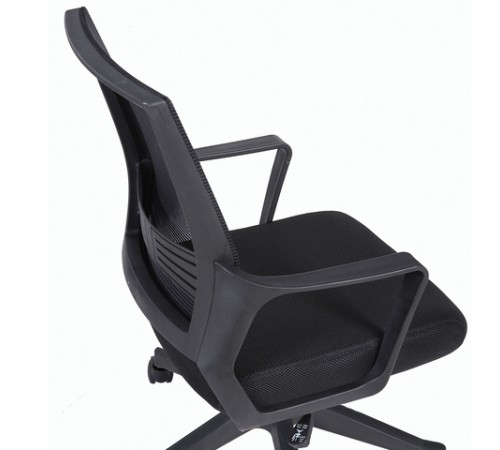Кресло BRABIX "Balance MG-320", с подлокотниками, черное, 531831 Кресло BRABIX "Balance MG-320", с подлокотниками, черное, 531831