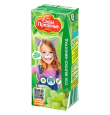 Сок Яблоко/Виноград САДЫ ПРИДОНЬЯ 0,2 л