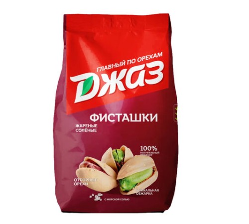 Фисташки жареные соленые ДЖАЗ, 777 г