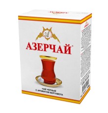 Чай листовой АЗЕРЧАЙ черный с ароматом бергамота среднелистовой 400 г, ш/к 21031, 416757