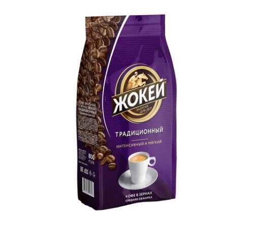Кофе в зернах ЖОКЕЙ 