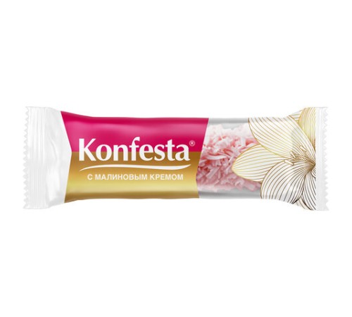 Конфеты глазированные KONFESTA ассорти (кокос, малина, манго-маракуйя), 1100 г