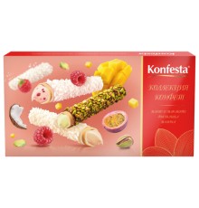 Конфеты глазированные KONFESTA, ассорти вкусов с манго, малиной, фисташкой, 150 г