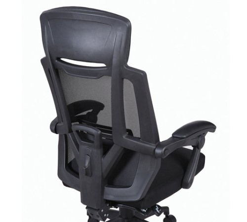 Кресло офисное BRABIX "Nexus ER-401", с подголовником, черное, 531835 Кресло офисное BRABIX "Nexus ER-401", с подголовником, черное, 531835