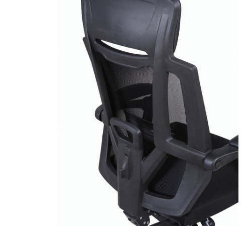 Кресло офисное BRABIX "Nexus ER-401", с подголовником, черное, 531835 Кресло офисное BRABIX "Nexus ER-401", с подголовником, черное, 531835