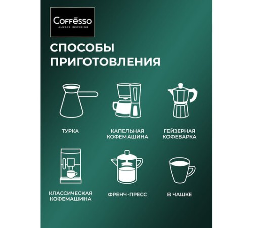 Кофе в зернах COFFESSO 