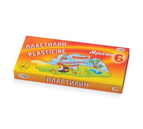 Пластилин классический ГАММА 
