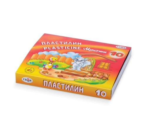 Пластилин классический ГАММА 