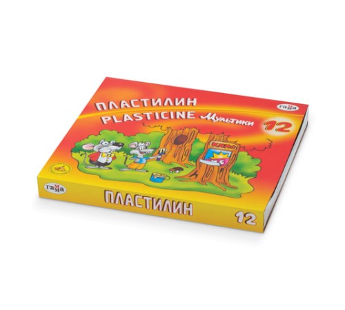 Пластилин классический ГАММА 