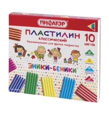 Пластилин классический ПИФАГОР 