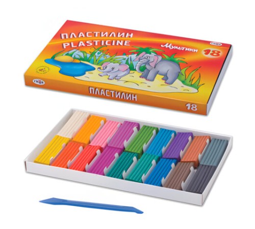 Пластилин ГАММА 