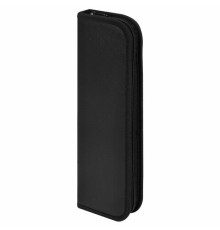 Пенал-тубус для кистей на молнии, кожзам, размер 270х90 мм, черный, ФК-1, 83058