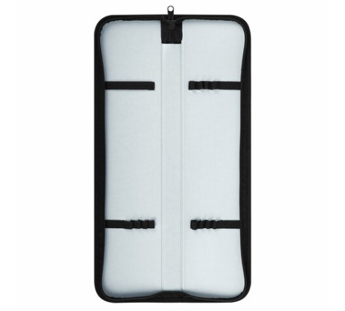 Пенал-тубус для кистей на молнии, кожзам, размер 380х90 мм, черный, ФК-3, 84031