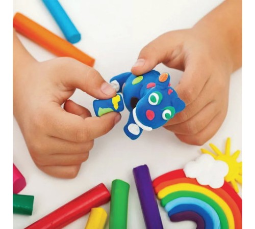 Пластилин классический BRAUBERG 12 цветов, 200 г, ВЫСШЕЕ КАЧЕСТВО, блистер, 103350