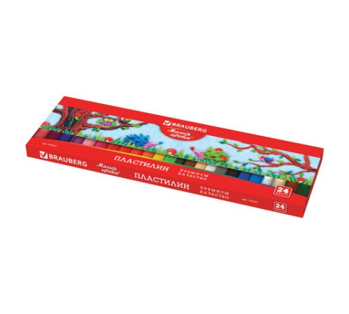 Пластилин классический BRAUBERG 