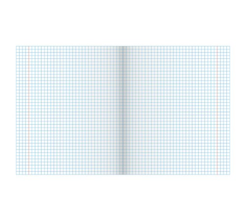 Тетрадь ЗЕЛЁНАЯ обложка 24 л., клетка с полями, офсет, 