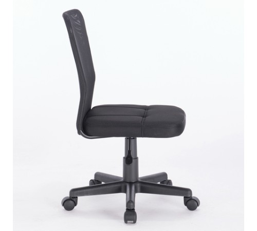 Кресло компактное BRABIX "Smart MG-313", без подлокотников, черное, 531843