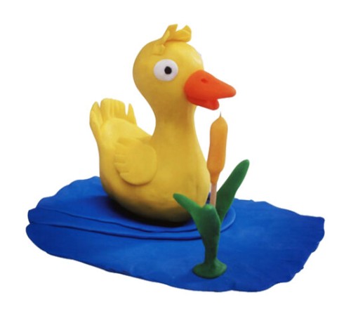 Пластилин на растительной основе (тесто для лепки) ПИФАГОР, 7 цветов, 210 г, пластиковый стакан, 104544