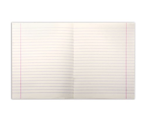 Тетрадь 18 л., ПИФАГОР, линия, офсет №2 ЭКОНОМ, обложка картон 170 г/м2, ОДНОТОННАЯ, 104550