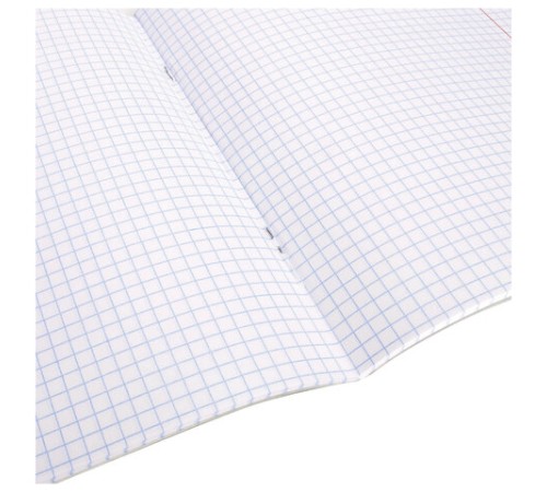 Тетрадь 24 л. BRAUBERG КЛАССИКА, клетка, обложка картон, СИНЯЯ, 104739