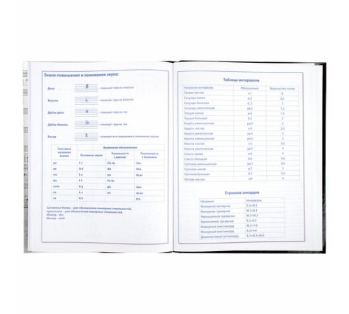 Дневник для музыкальной школы твердый, 48 л., HATBER 