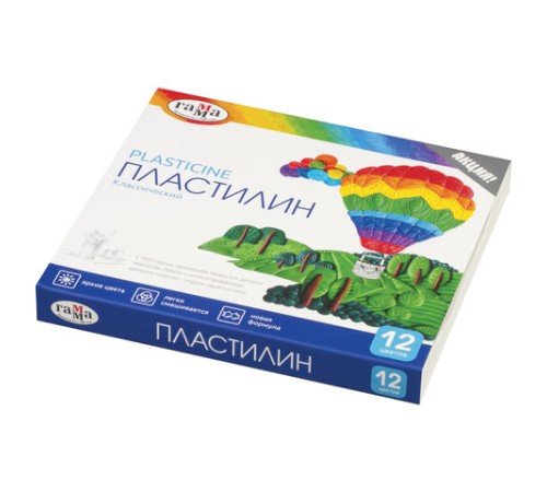 Пластилин классический ГАММА 