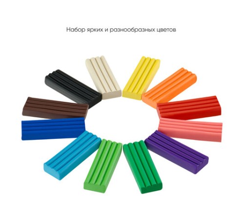 Пластилин классический ГАММА 