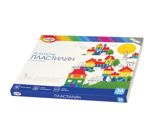 Пластилин классический ГАММА 