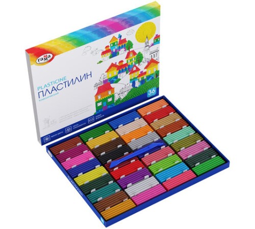 Пластилин классический ГАММА 