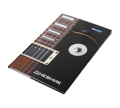 Дневник для музыкальной школы 140х210 мм, 48 л., твердый, BRAUBERG, справочный материал, 